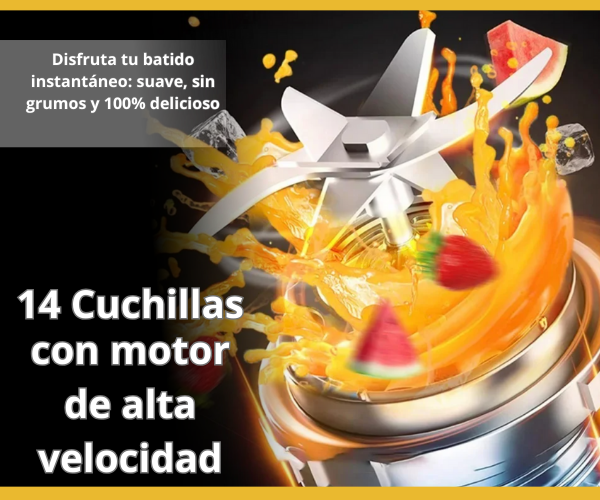 Licuadora portátil inteligente - LicuaPro™