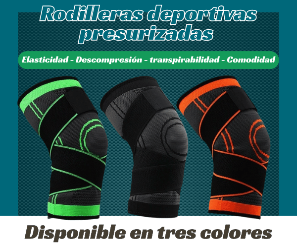 VitalKnee™ 1PIEZA - Rodillera De Compresión Ajustable.