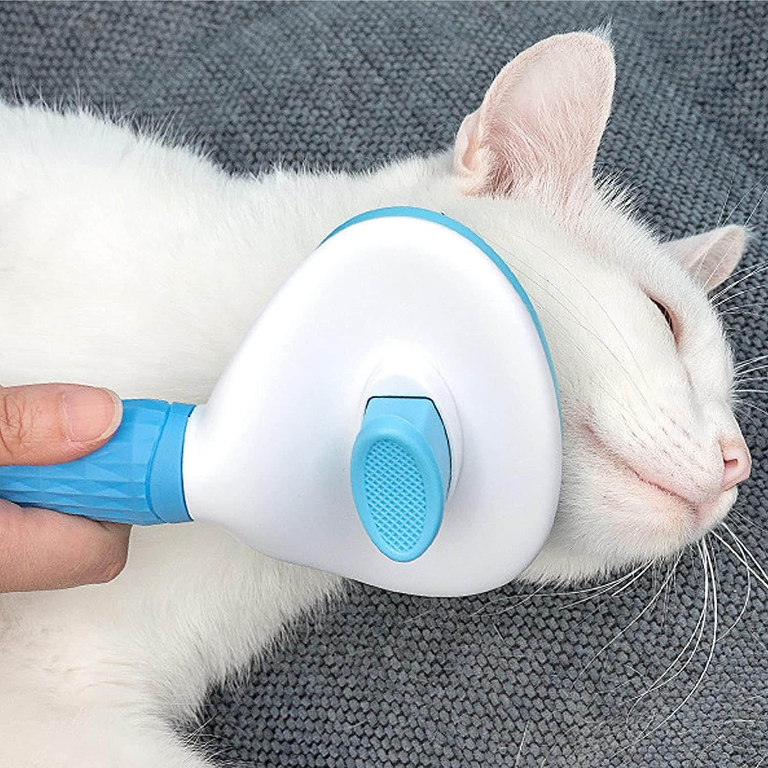 PeinaFácil™ – Cepillo autolimpiante para mascotas.