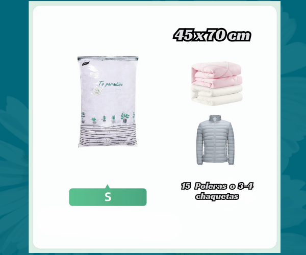 TAILI SellaFácil™ Bolsas al vacío, sin bomba.