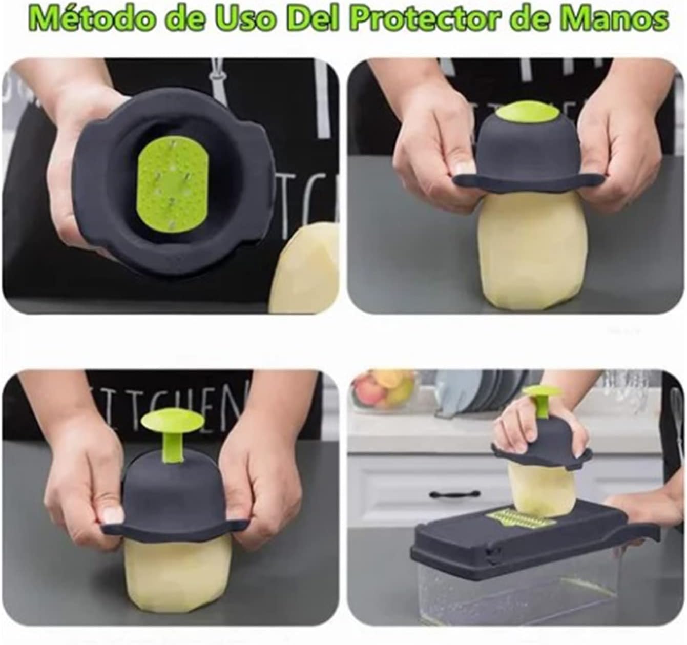 KitchenPro™ Cortador Multifuncional 14 en 1.