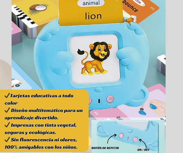 VocalPlay™ - El lector bilingüe más vendido.