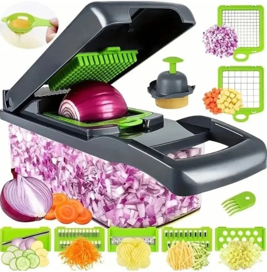 KitchenPro™ Cortador Multifuncional 14 en 1.